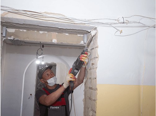 Хаалганы нүхний бэлтгэл - зураг 1